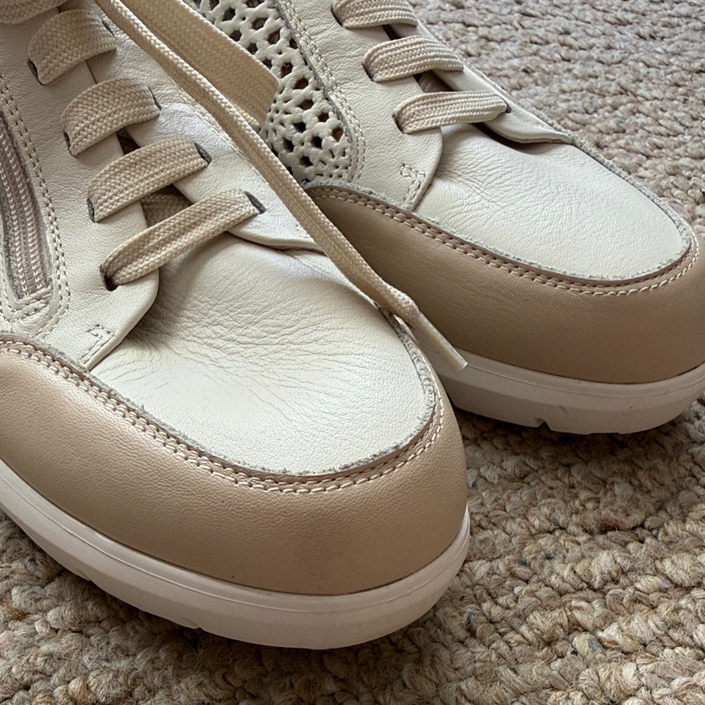 PIKOLINOS Cream and Pink Women's Sneakers - Picture 11 of 16